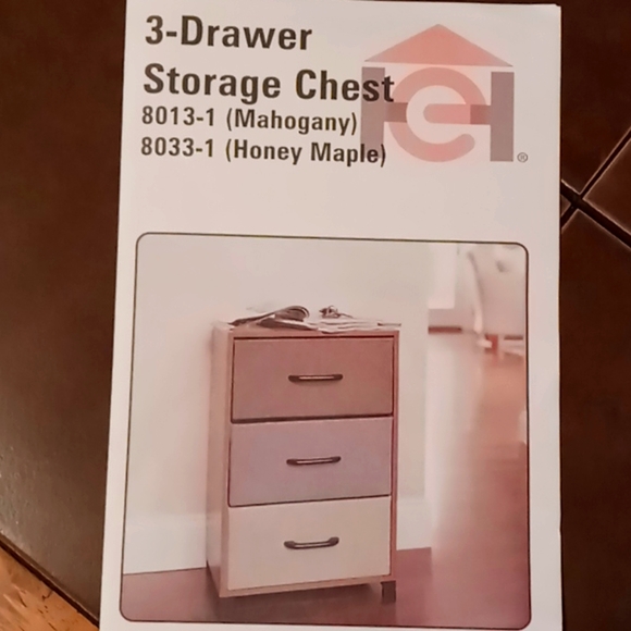 2 3 Drawer Storage Chest